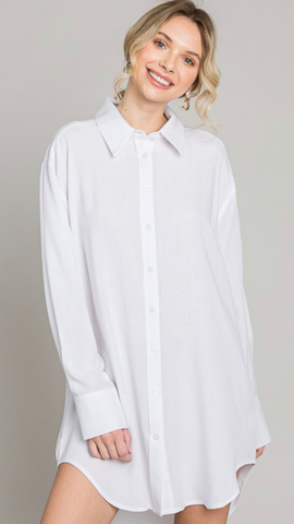 White polin shirt